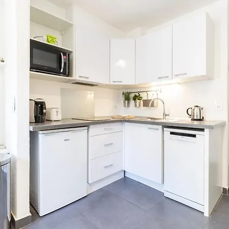 Chez Dominique - 1 Chbre 2-4pers Centre Migrainier Ancien With Ac Apartment Antibes